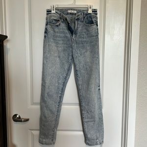 High rise mom jeans